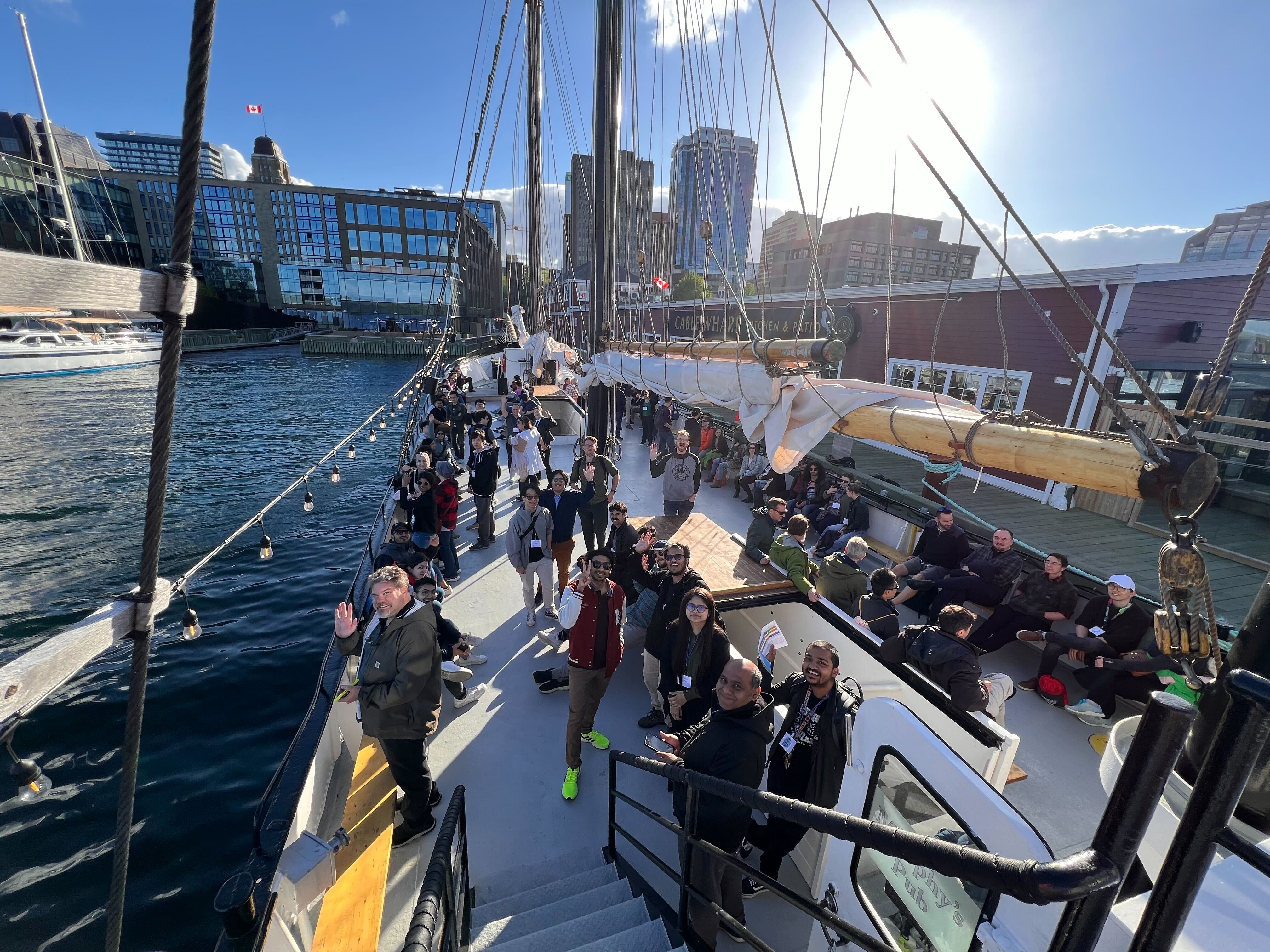 Graphics Interface (GI) 2024 boat ride